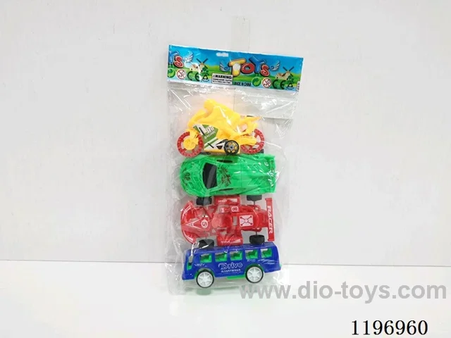 4PCS free wheel car
