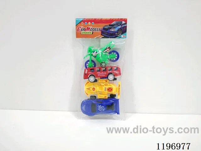4PCS free wheel car