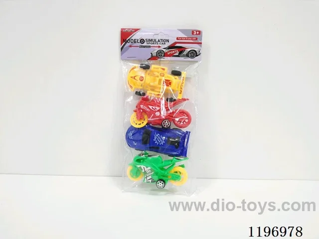4PCS free wheel car