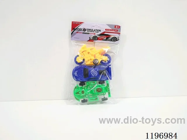 3PCS free wheel car