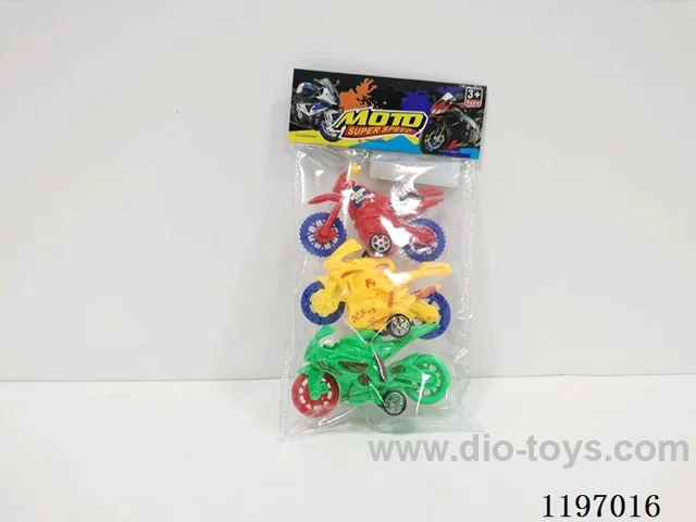 3PCS free wheel car