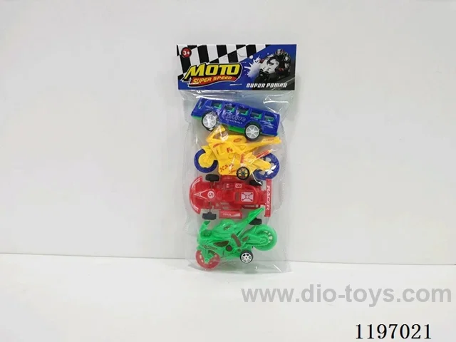 4PCS free wheel car