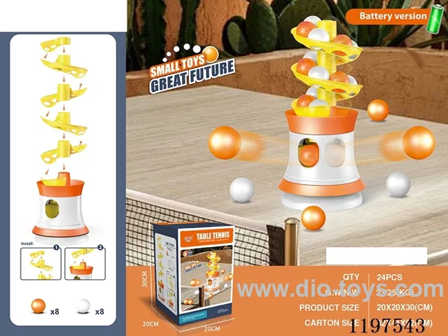 Electric Table Tennis Table with Rotating Serves