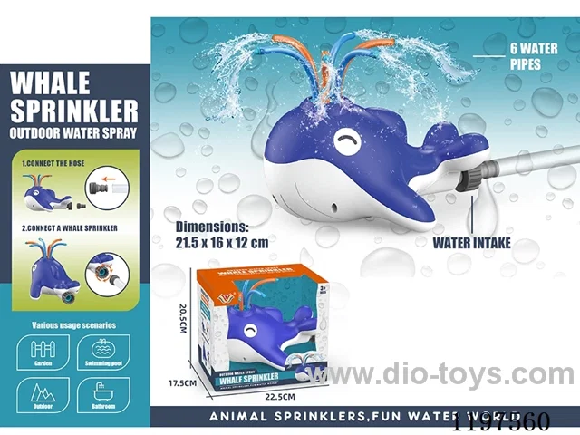 Whale Sprinkler