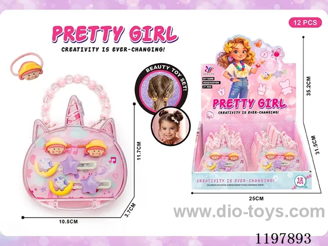 Hair clip and rope storage box