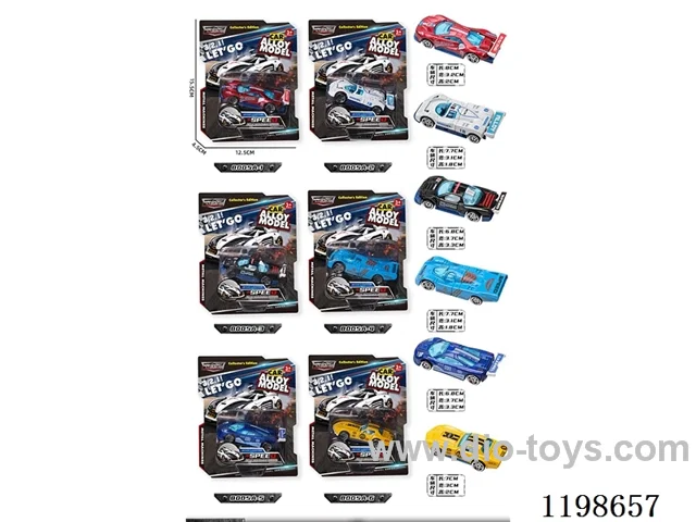 1:64 free wheel alloy car (racing)