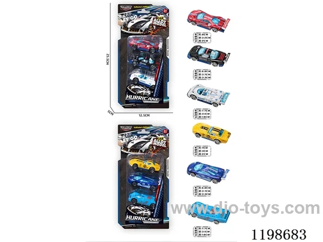 1:64 free wheel alloy car (racing)