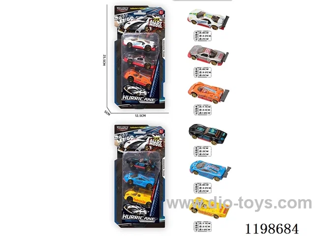 1:64 free wheel alloy car (racing)