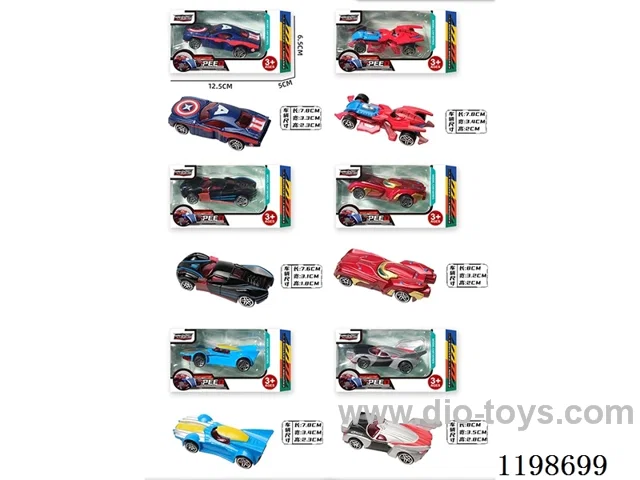 1:64 free wheel alloy car (racing car)