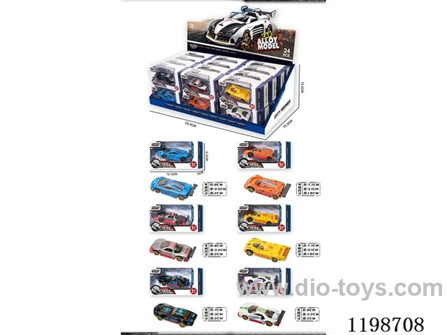 1:64 free wheel alloy car (racing)