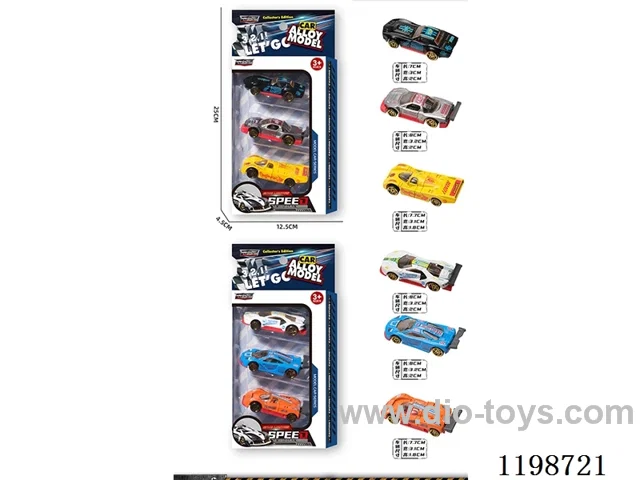 1:64 free wheel alloy car (racing car)