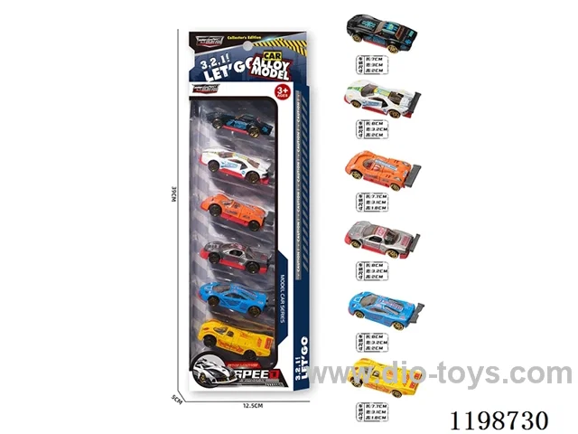 1:64 free wheel alloy car (racing)