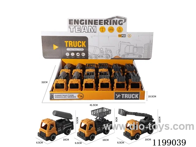 free wheel car 12PCS