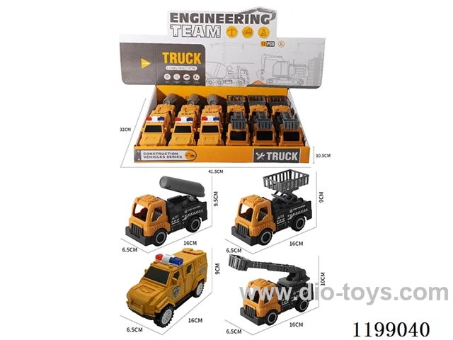 free wheel car 12PCS