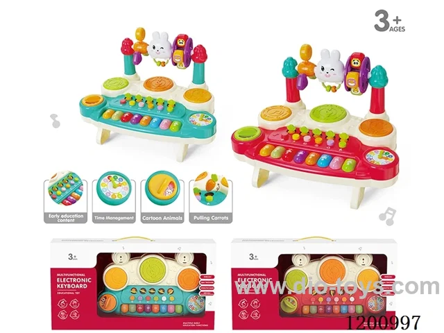 Moe Rabbit Electronic Piano Hand Clapping Drum
