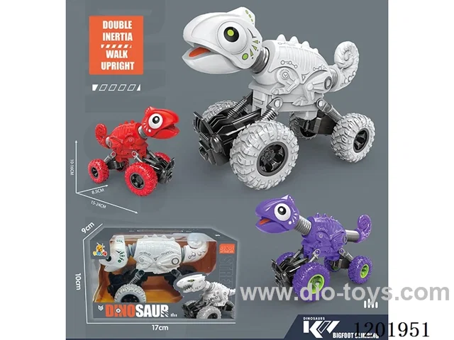 Dual pull back car