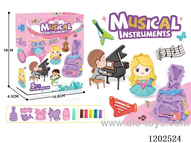 colored clay set
