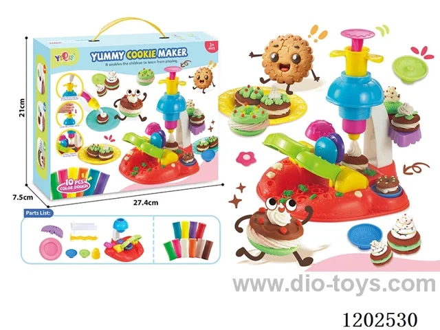 colored clay set