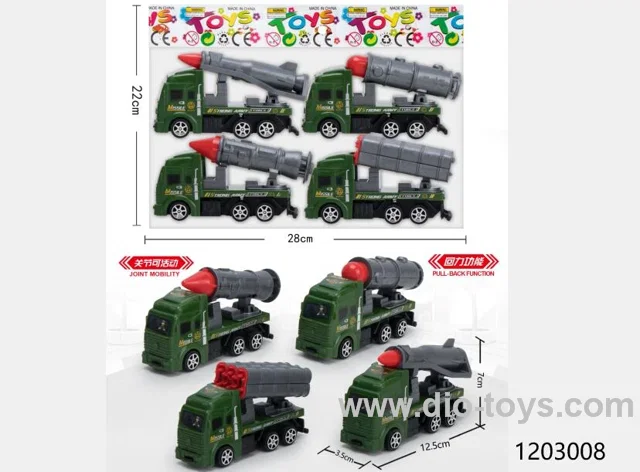 4pcs pull back car