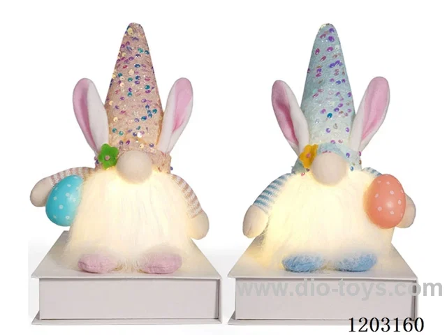 Lighted gnome ornament_x000D_
(Need 3AAA batteries)