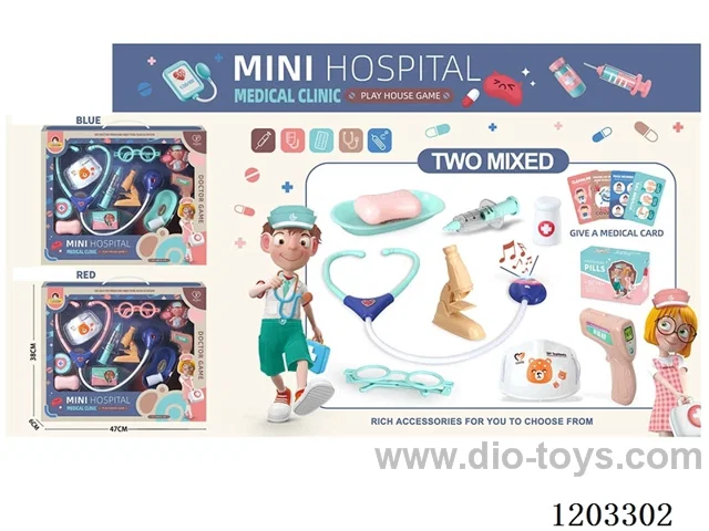 Pink Medical Mini Clinic Set 12PCS w/IC (GCC)