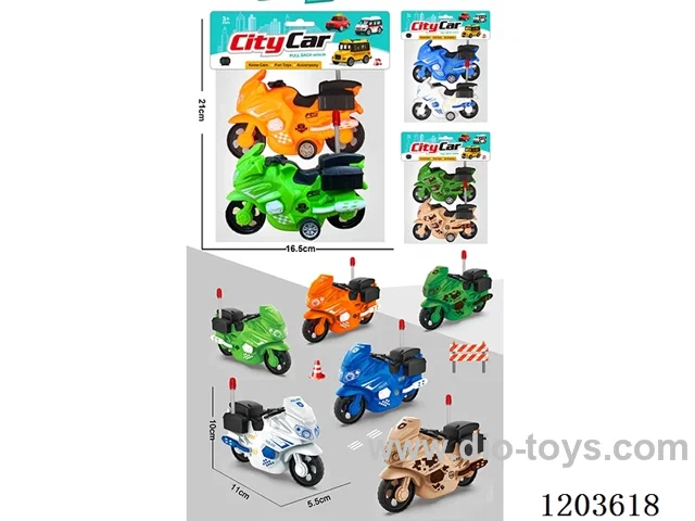 pull back motorcycles 2PCS