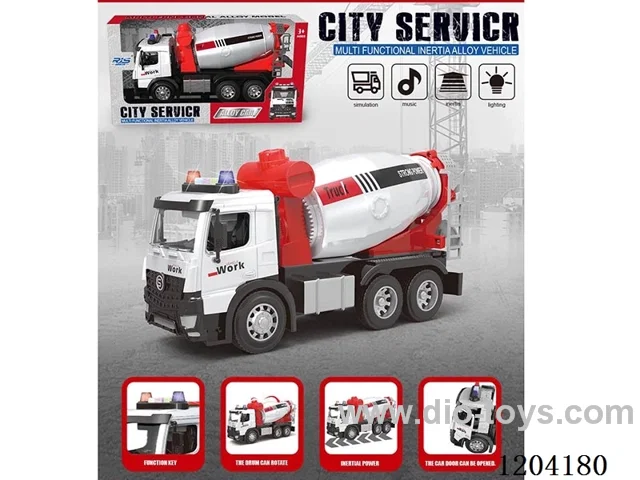 Inertial city truck (red) alloy version