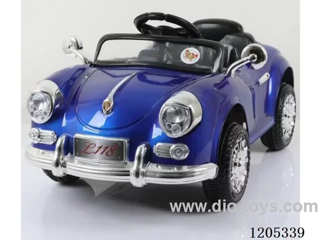Children's electric car/Single electric, single drive, one key start, 2.4g one-to-one Bluetooth remote control, front and rear swing, early education function, English story, LED headlights,，USB port, MP3 port, shock absorption function, mobile remote control