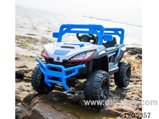Children's electric car/Dual drive, 12V, 380 drive, one click start, multifunctional steering wheel, 2.4G one-to-one Bluetooth remote control, front and rear swing, early education function, English story, LED headlights, four-wheel safety simulation suspension, slow start, dual door opening