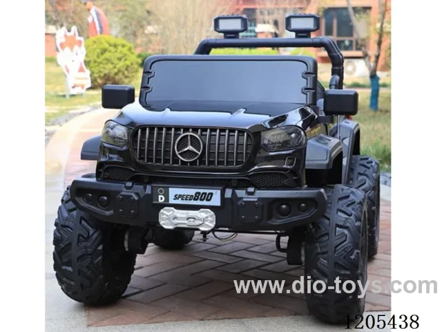 Children's electric car/Four wheel drive 380, dual door, 12V7 battery, mobile app, multifunctional Bluetooth central control operation panel, remote control, front and rear swing, USB, MP3 jack lighting, music, four-wheel suspension