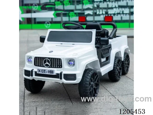 Children's electric car/Dual electric dual drive+swing, battery 6.4 * 2, motor 380 * 2, LED headlights, with slow start, 2.4G one-on-one remote control, story, nursery rhyme, early education, USB, 2.4G one-on-one three speed control