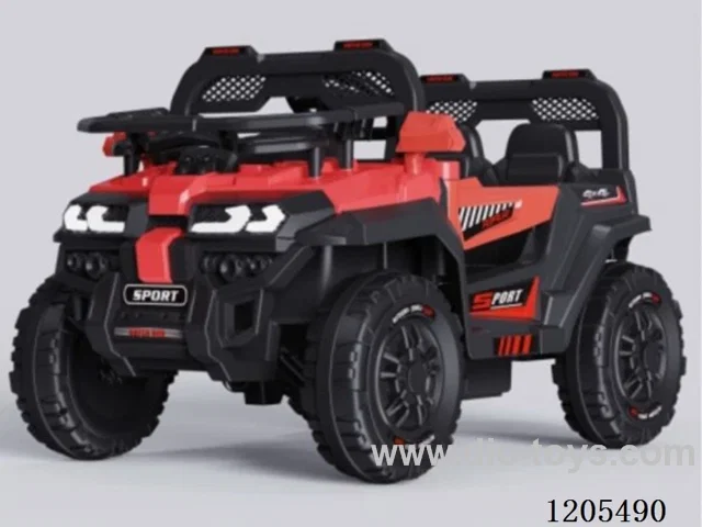 Children's electric car/Start switch, front and rear swing function, three speed adjustment function, slow start function, safety double door design, music, story, English, battery display, USB port, dynamic music, dazzling lighting, 12V super power, dual drive+remote control