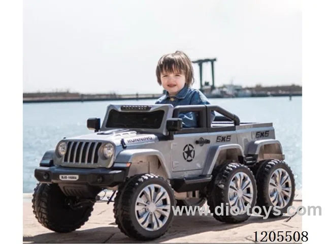 Children's electric car/Dual electric and dual wheel drive, six wheel design * High simulation light * Silent front and rear swing * With rear bucket and storage box * Double foot stepping function * Adult load-bearing, early childhood nursery rhyme story music, multifunctional music version, suppor
