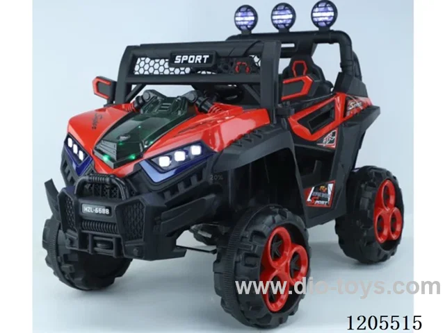 Children's electric car/One click start+multifunctional central control+independent swing function+three speed adjustment function+slow start function+safety double door design+music+story+English+battery display+USB port+dazzling lights+four-wheel drive+12V7A large battery+mobile phone remote contr
