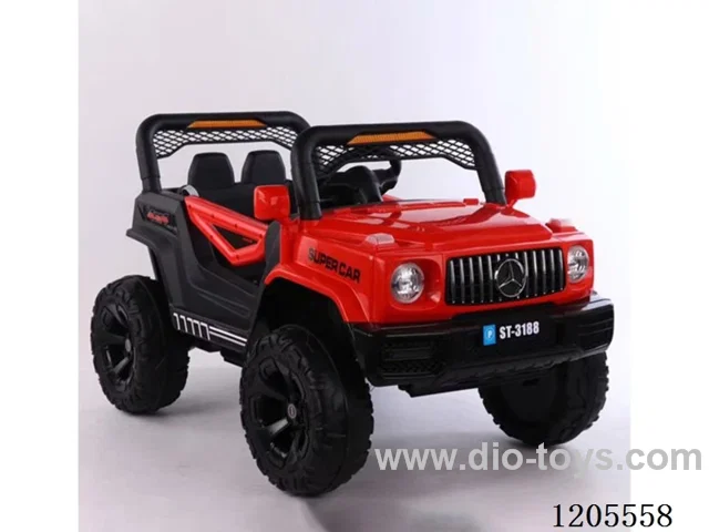 Children's electric car/Four wheel shock absorption, portable handle, slow start, one to one 2.4g Bluetooth remote control, double door, 3 speed regulation, new mute swing function, with seat belt, body LED lights, dynamic music, with story telling, early education, ancient poetry, USB port, MP3 por