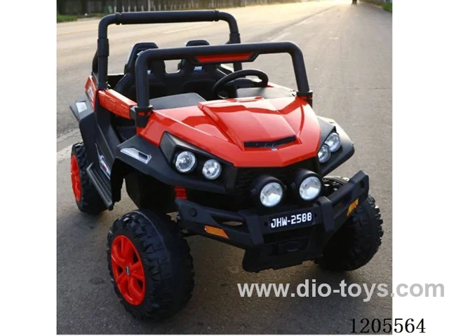 Children's electric car/It is equipped with upgraded drive motor iron gear for durable one button start + [2, 4G one-to-one Bluetooth remote control + 12v7 a super large battery drive. There are 390 four motor four-wheel drive off-road vehicles with high quality and low price. The steering wheel has