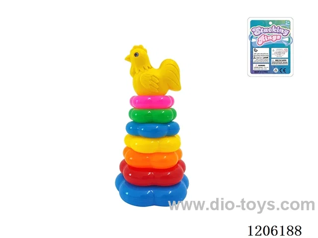 7-Layer Flower Rainbow Rings(Rooster)