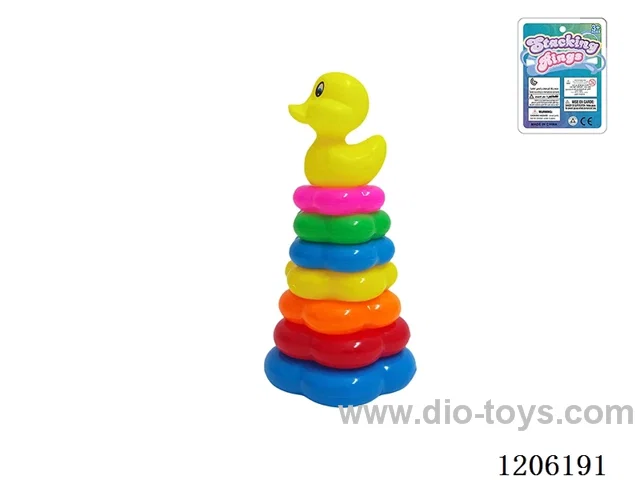 7-Layer Flower Rainbow Rings(Big Head Duck)
