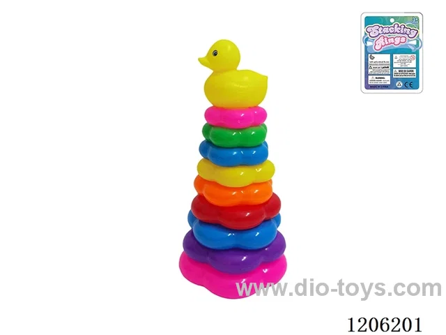 9-Layer Flower Rainbow Rings(Duckling)