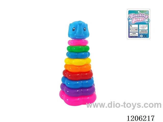 9-Layer Flower Rainbow Rings(Elephant)