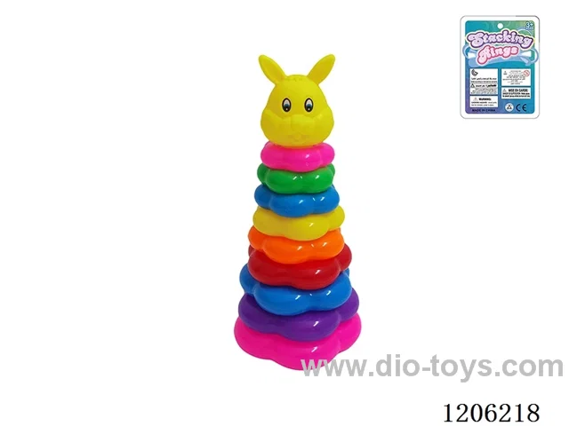 9-Layer Flower Rainbow Rings(Rabbit)