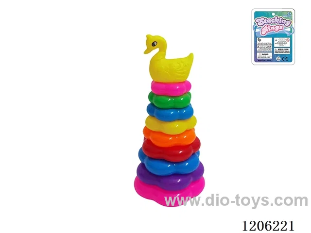 9-Layer Flower Rainbow Rings(Swan)