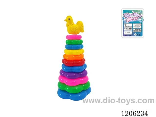 11-Layer Flower Rainbow Rings(Rooster)