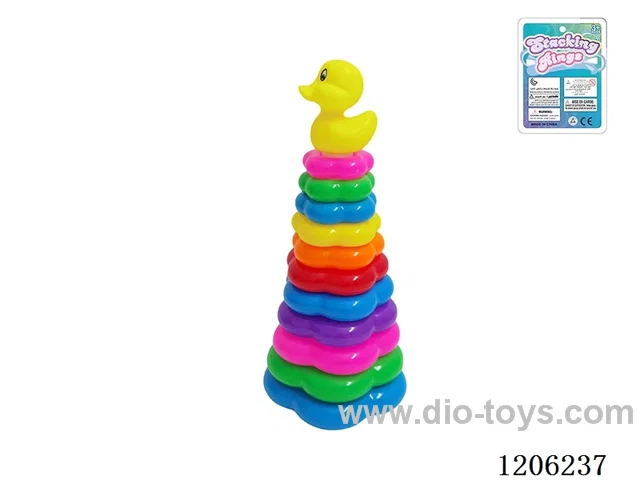 11-Layer Flower Rainbow Rings(Big Head Duck)