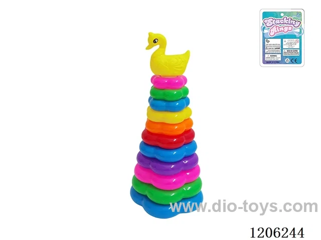 11-Layer Flower Rainbow Rings(Swan)