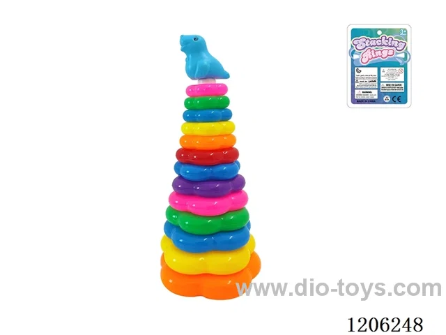 13-Layer Flower Rainbow Rings(Sea Lion)