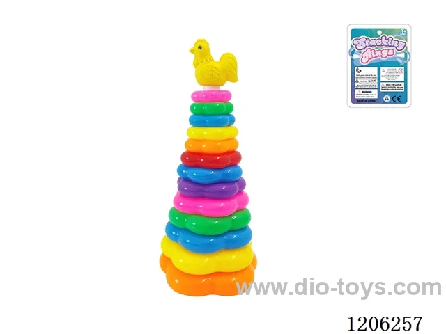 13-Layer Flower Rainbow Rings(Rooster)