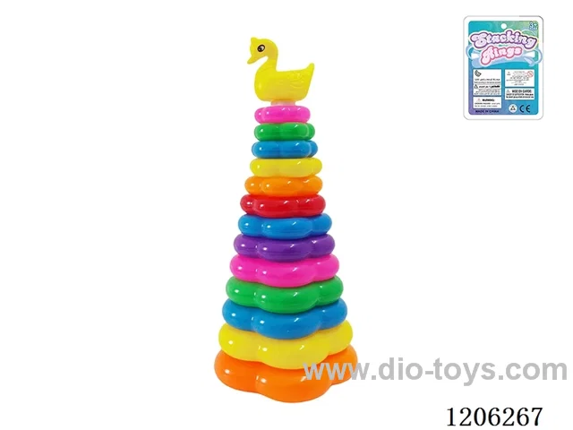 13-Layer Flower Rainbow Rings(Swan)