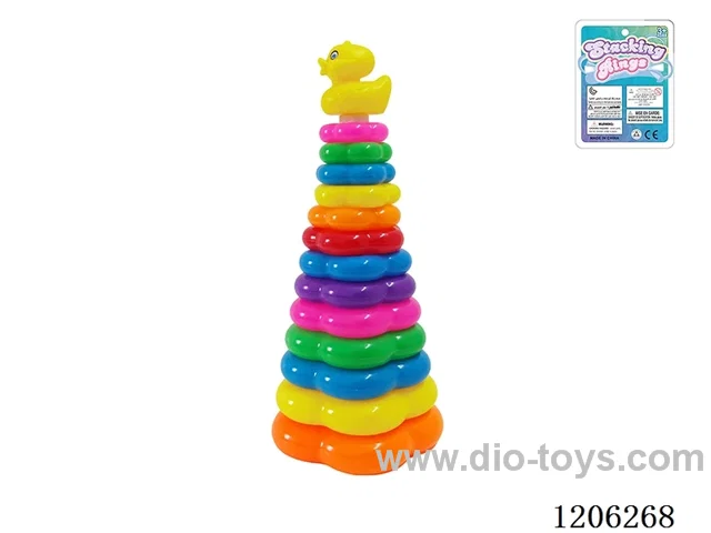 13-Layer Flower Rainbow Rings(Doodle Duck)