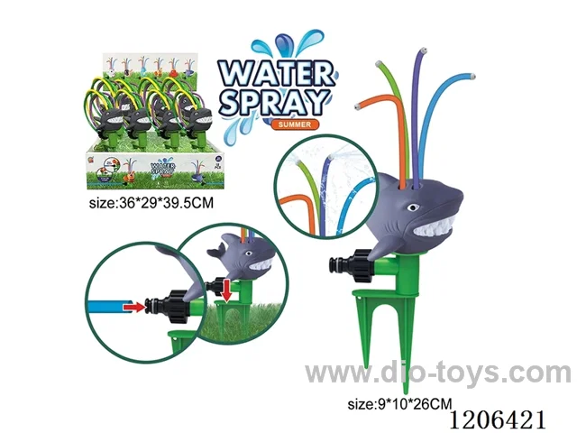 Outdoor Shark Water Jet Sprinkler (12PCS)